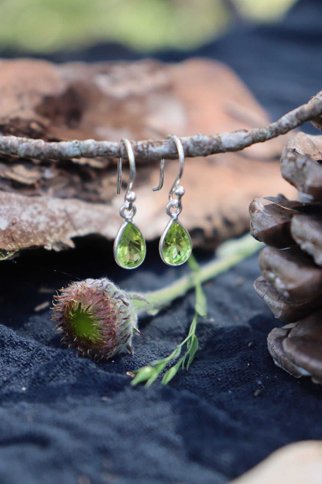 SILVER TEARS EARRINGS