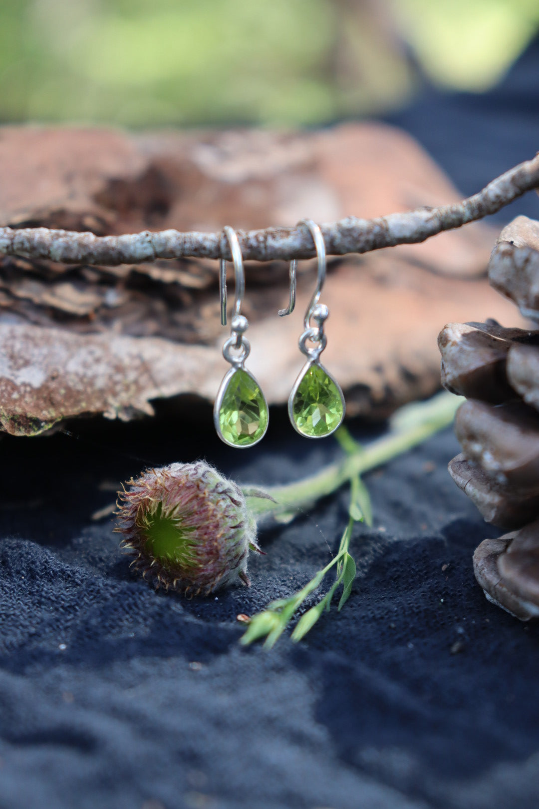SILVER TEARS EARRINGS