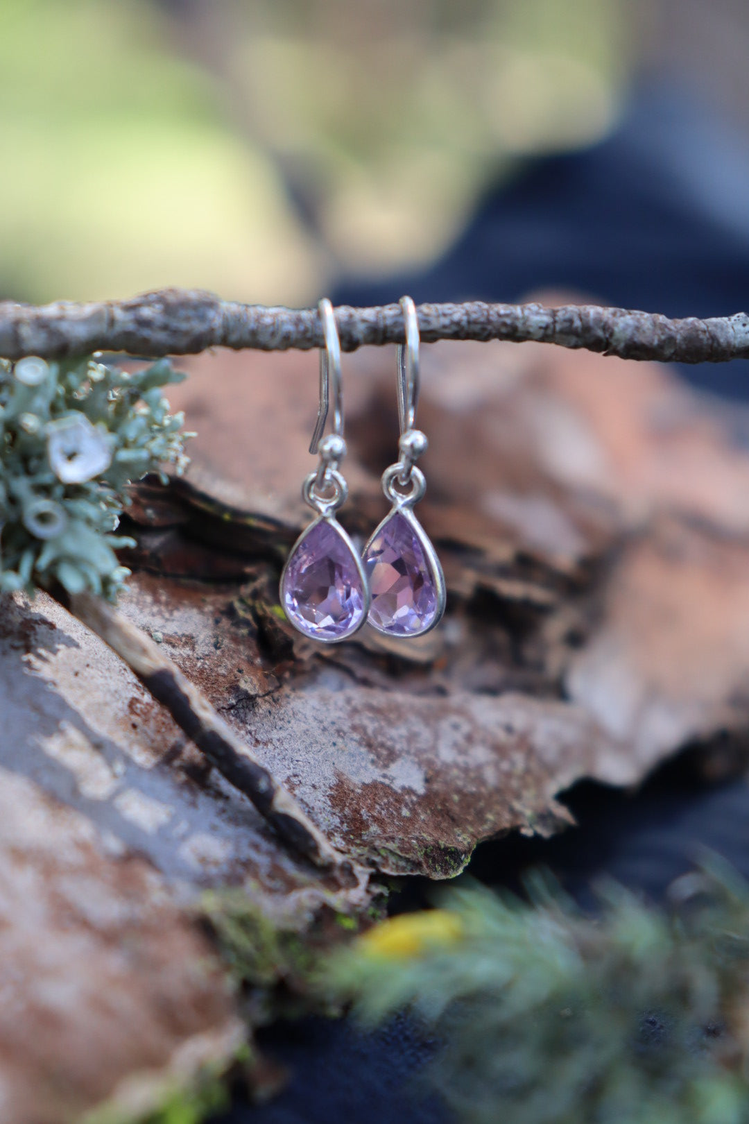 SILVER TEARS EARRINGS