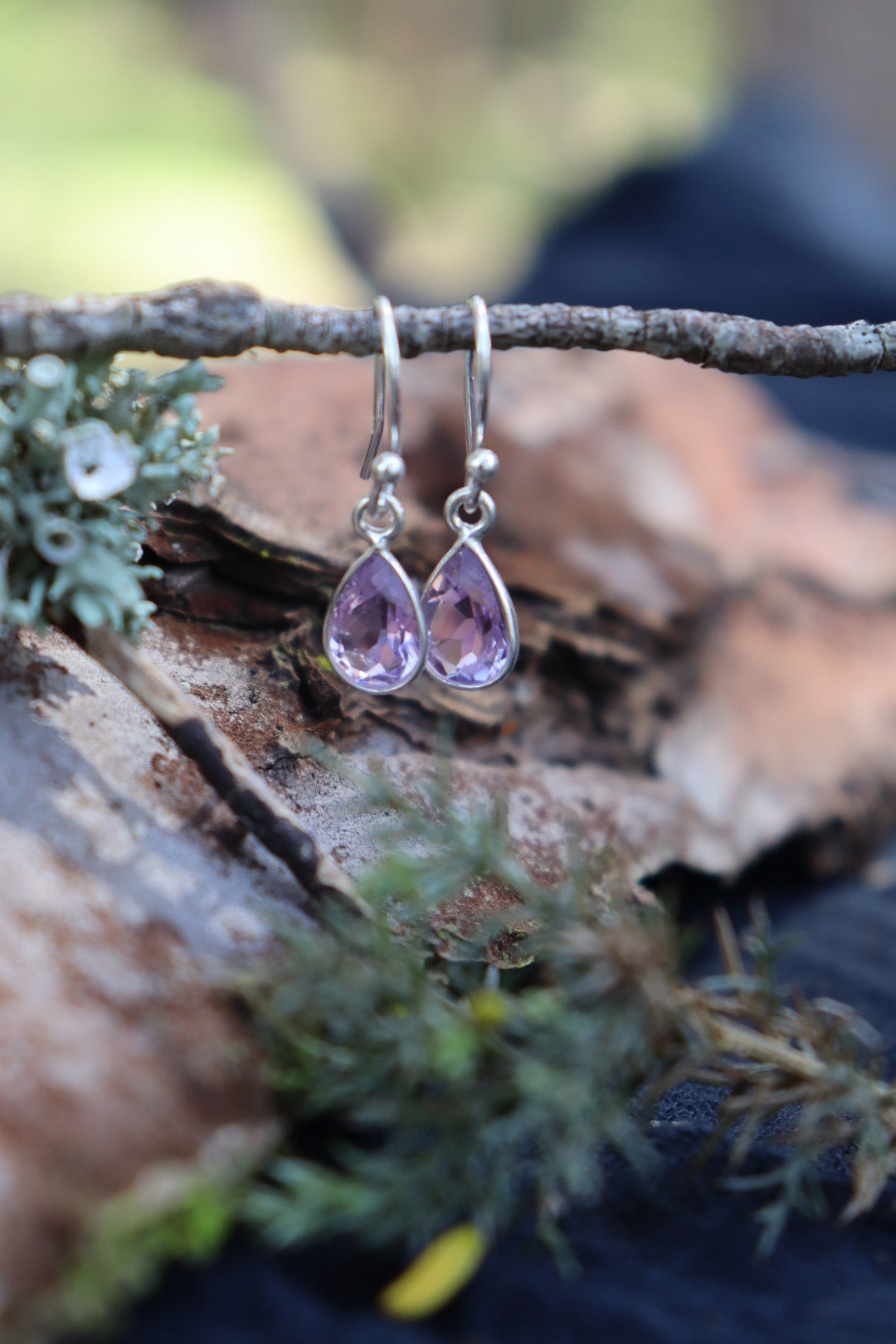 SILVER TEARS EARRINGS