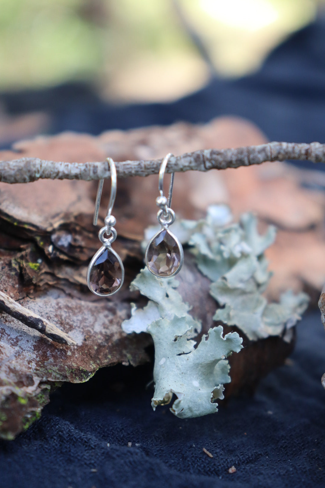 SILVER TEARS EARRINGS
