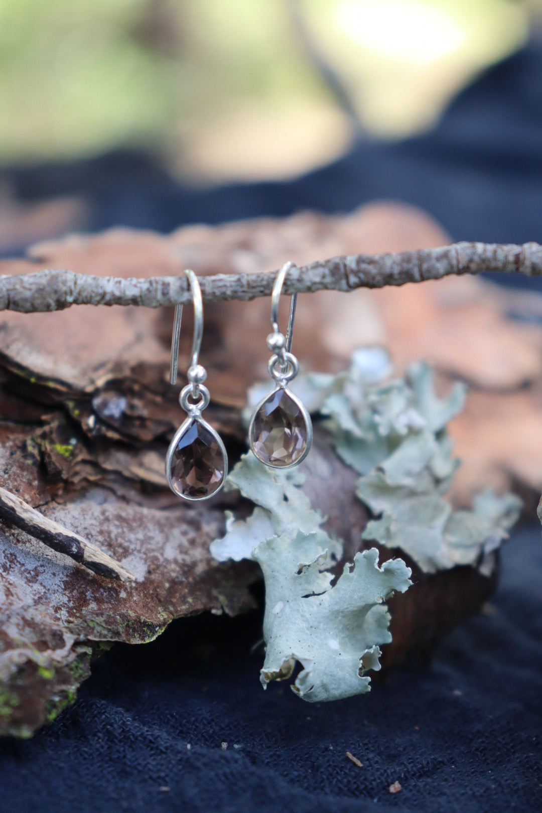SILVER TEARS EARRINGS