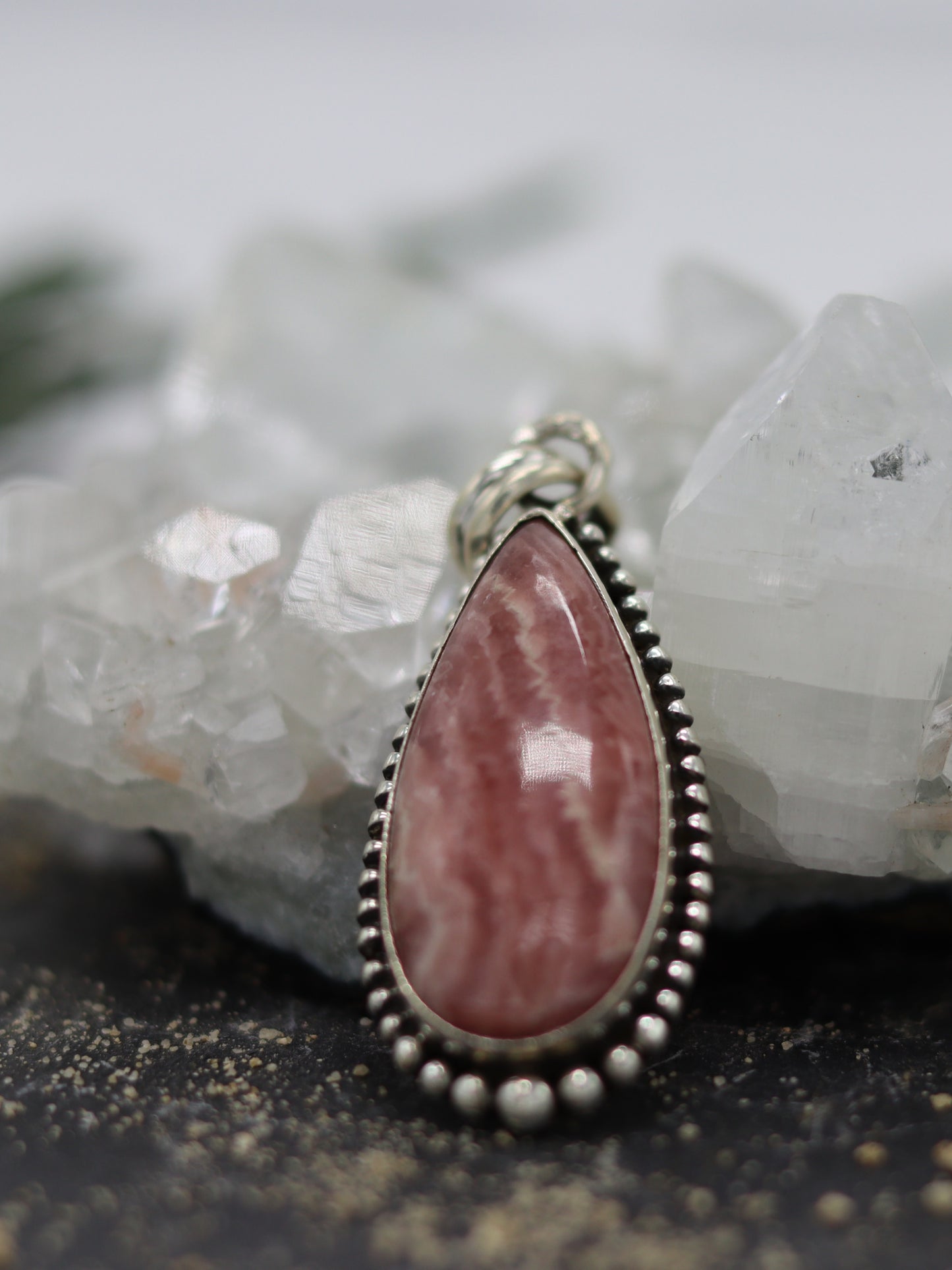 RHODOCHROSITE PENDANT
