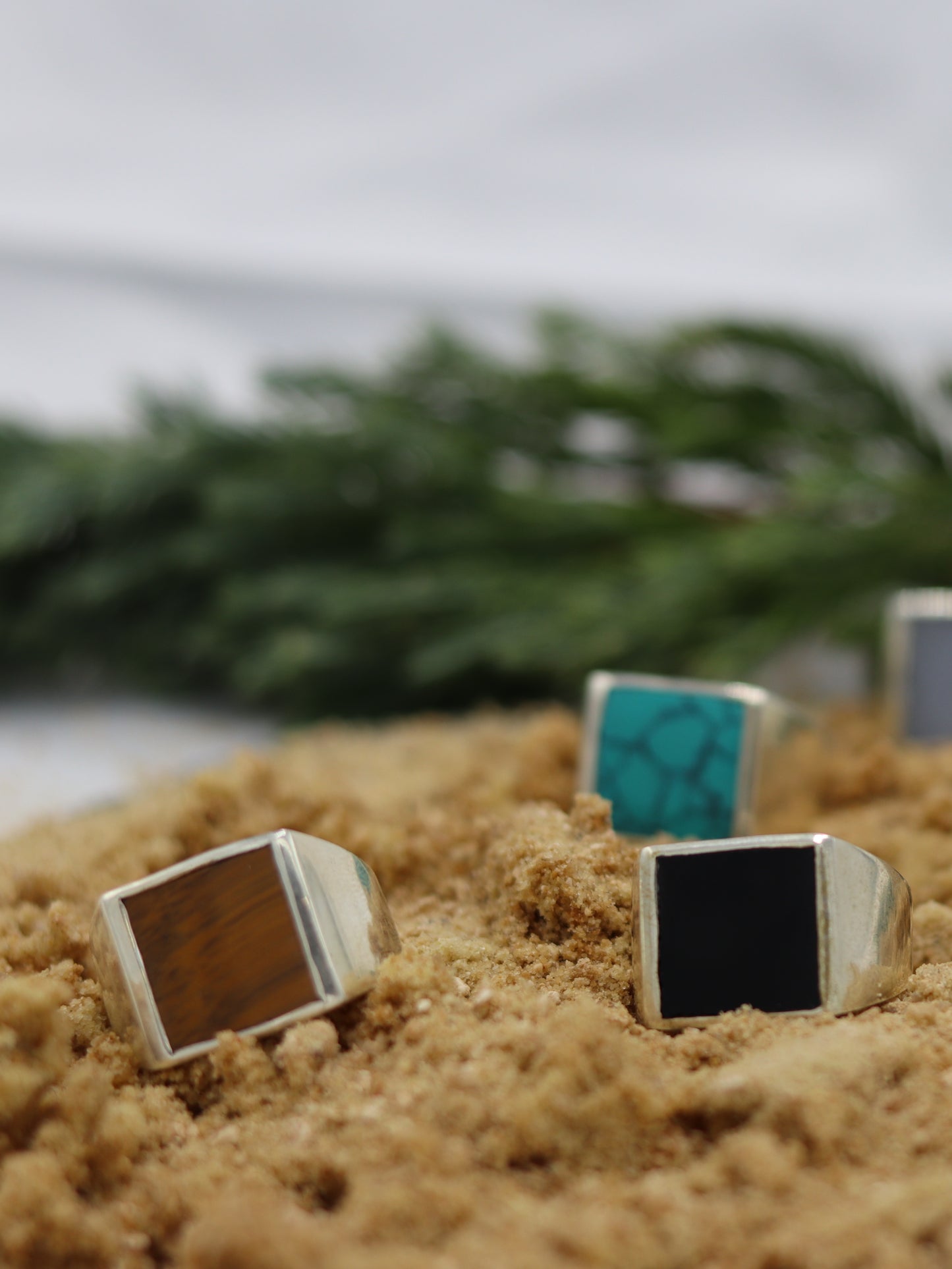 KING SILVER RING