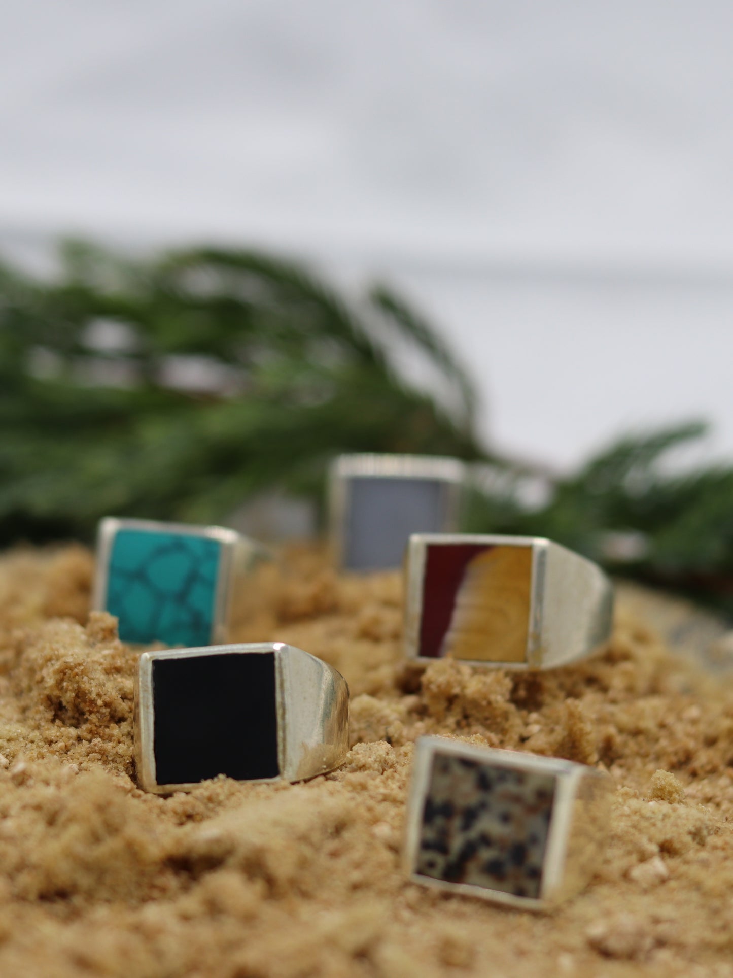 KING SILVER RING