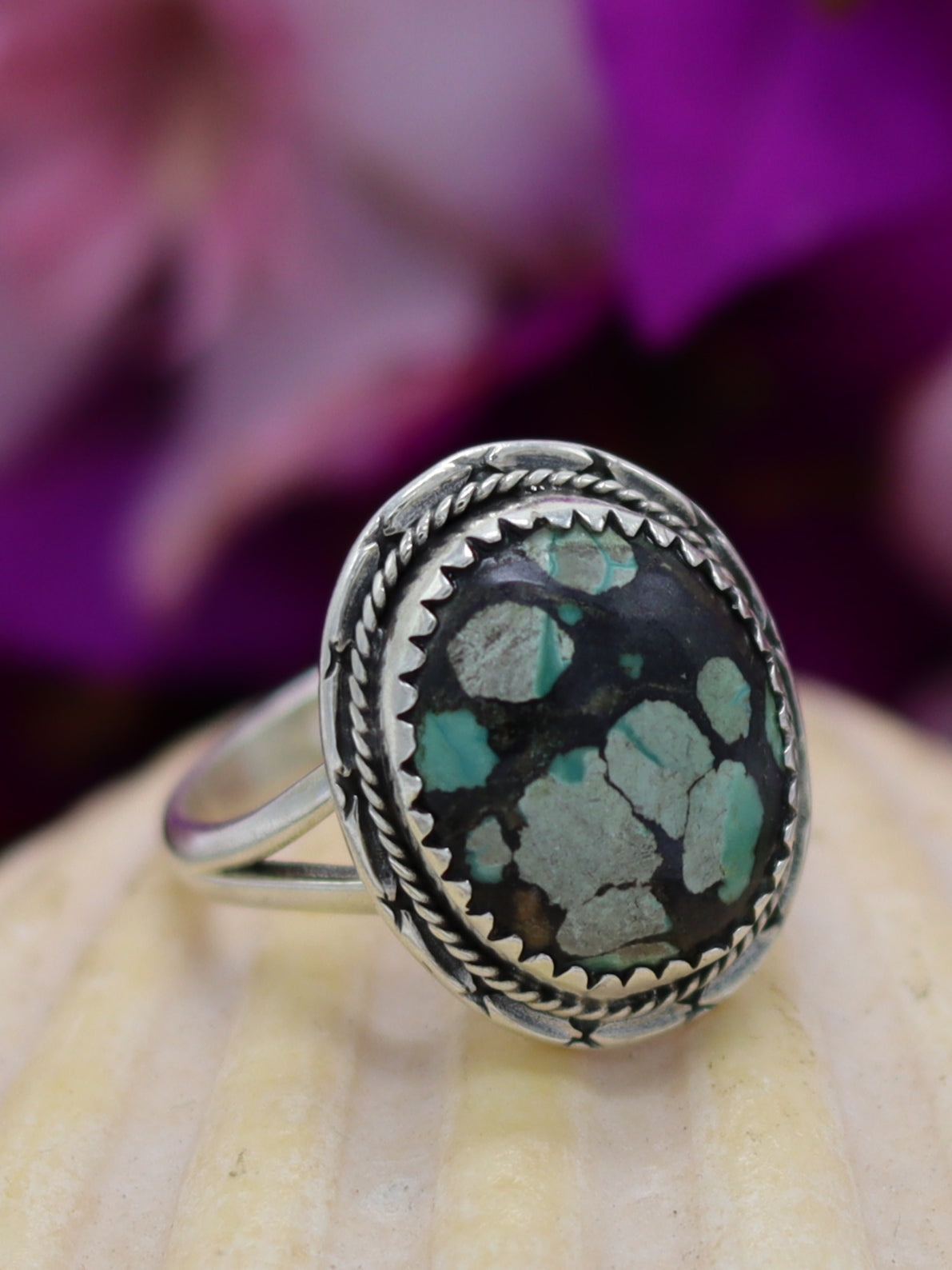 SILVER RINGS S0NORAN GOLD TURQUOISE