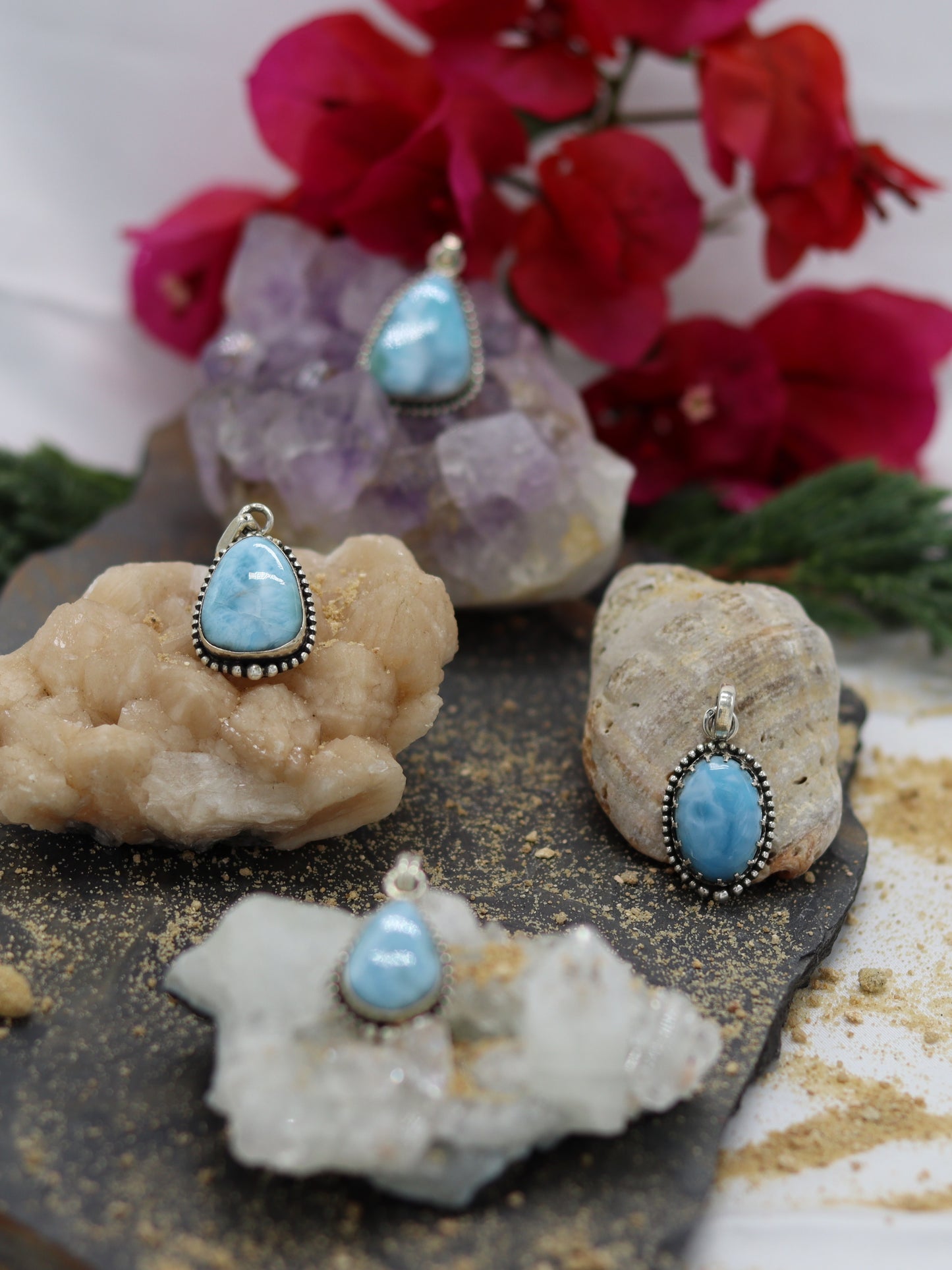 LARIMAR PENDANT
