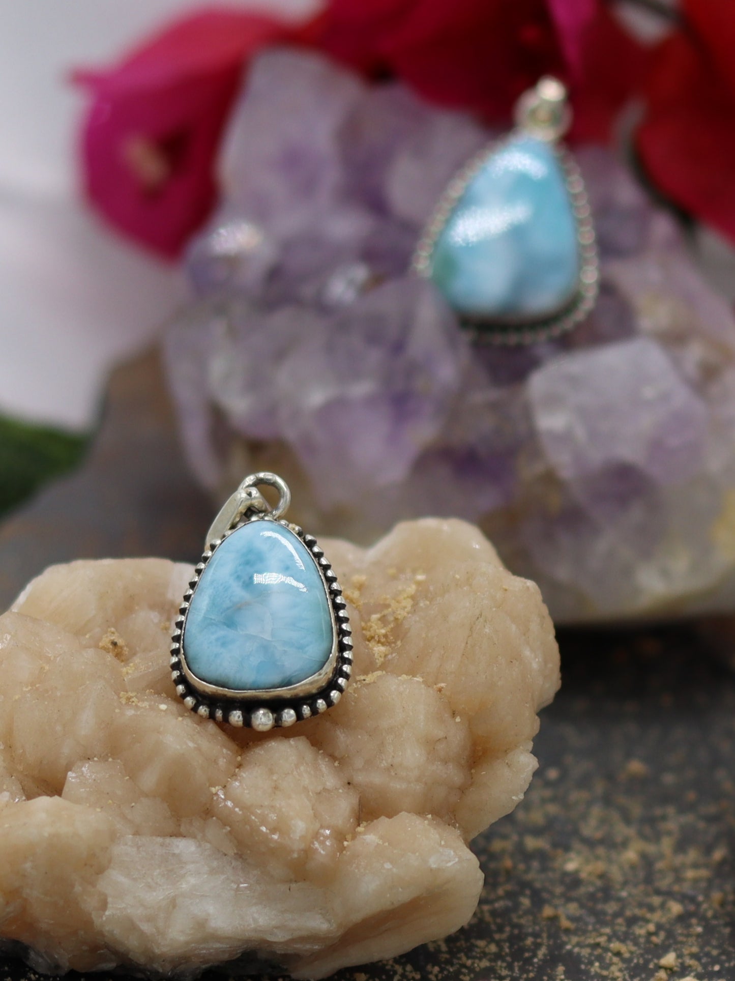 LARIMAR PENDANT