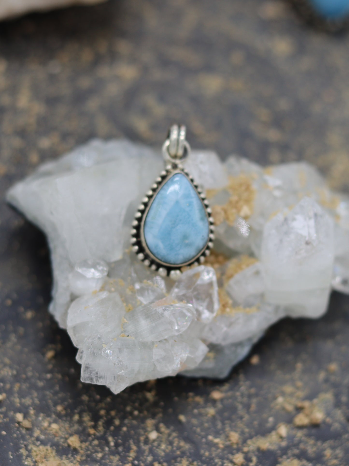 LARIMAR PENDANT
