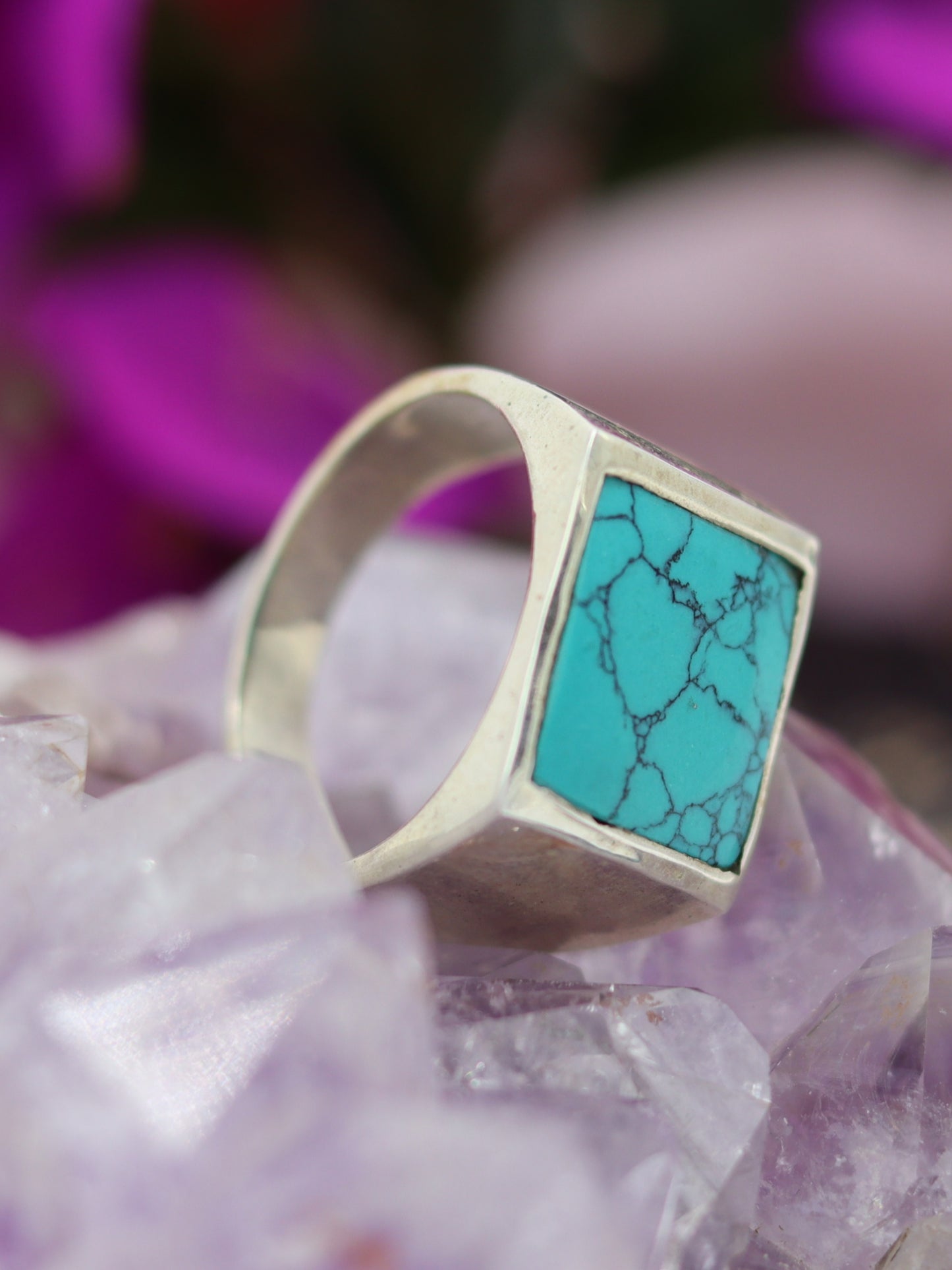 KING SILVER RING