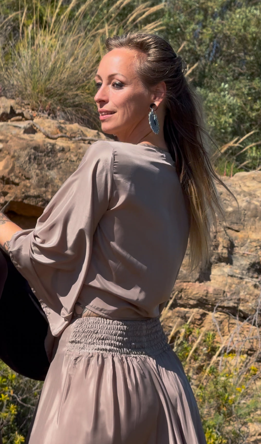 RANA WRAP BLOUSE