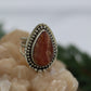 SILVER RING RHODOCHROSITE