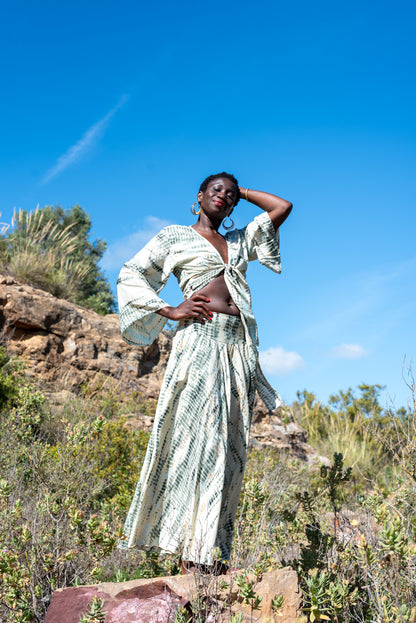 RANA WRAP BLOUSE