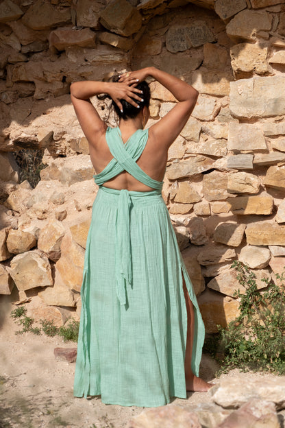 KALENA GOLD DRESS