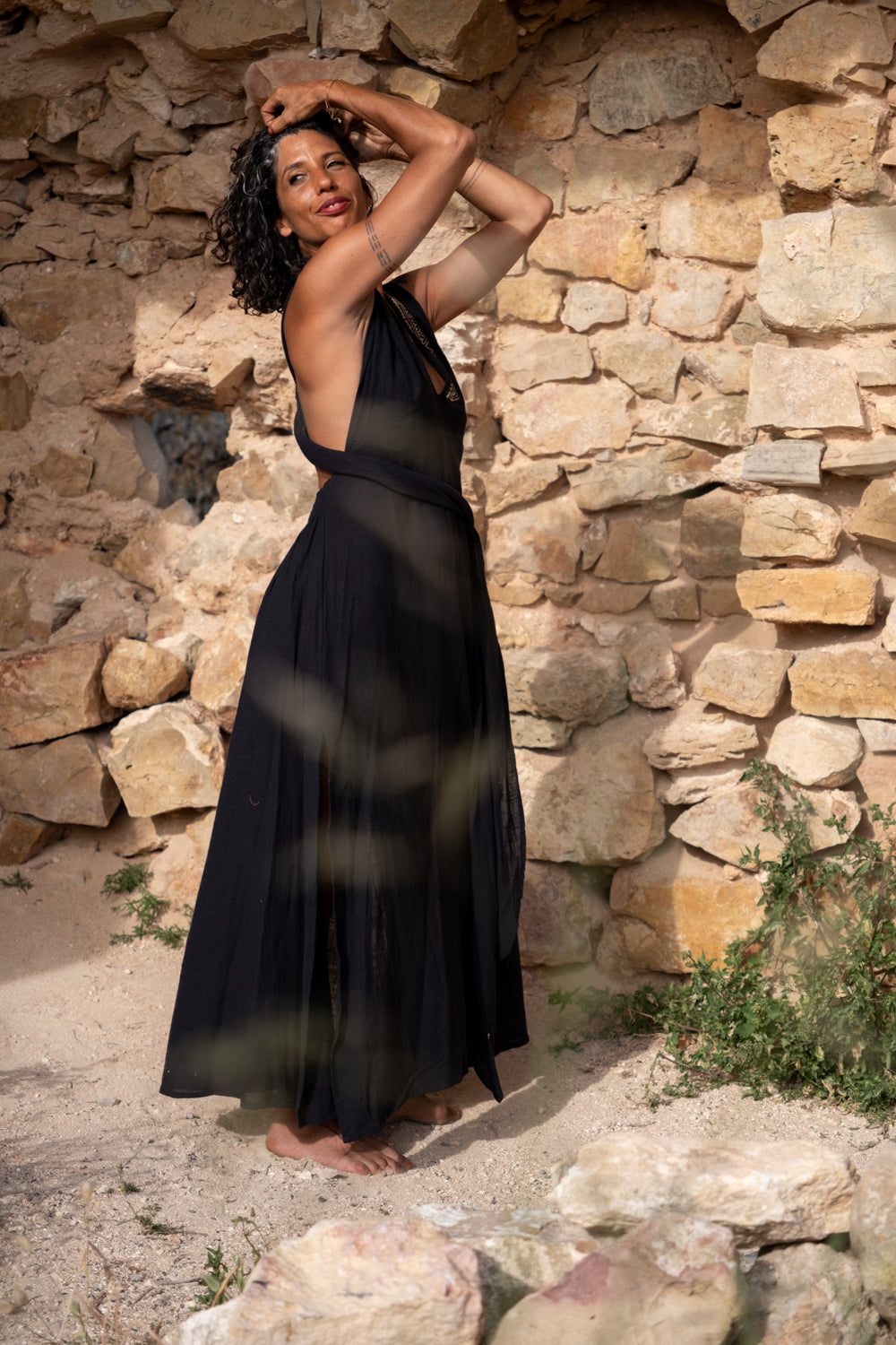 KALENA GOLD DRESS