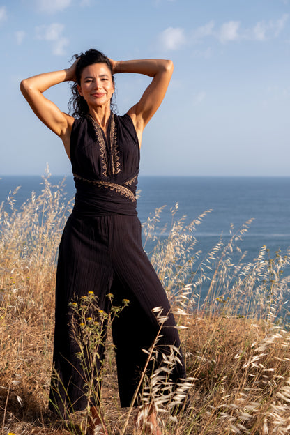 KALENA GOLD JUMPSUITE